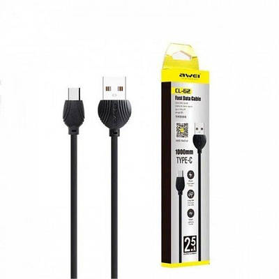 Usb кабель Type C для мобільного телефона Awei CL-62 181278
