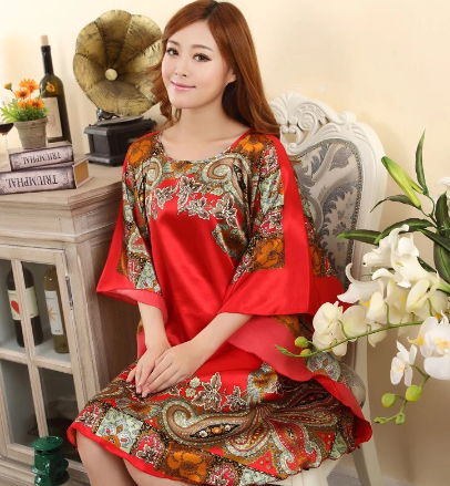 Шовкова атласна туніка One Size (42-52)