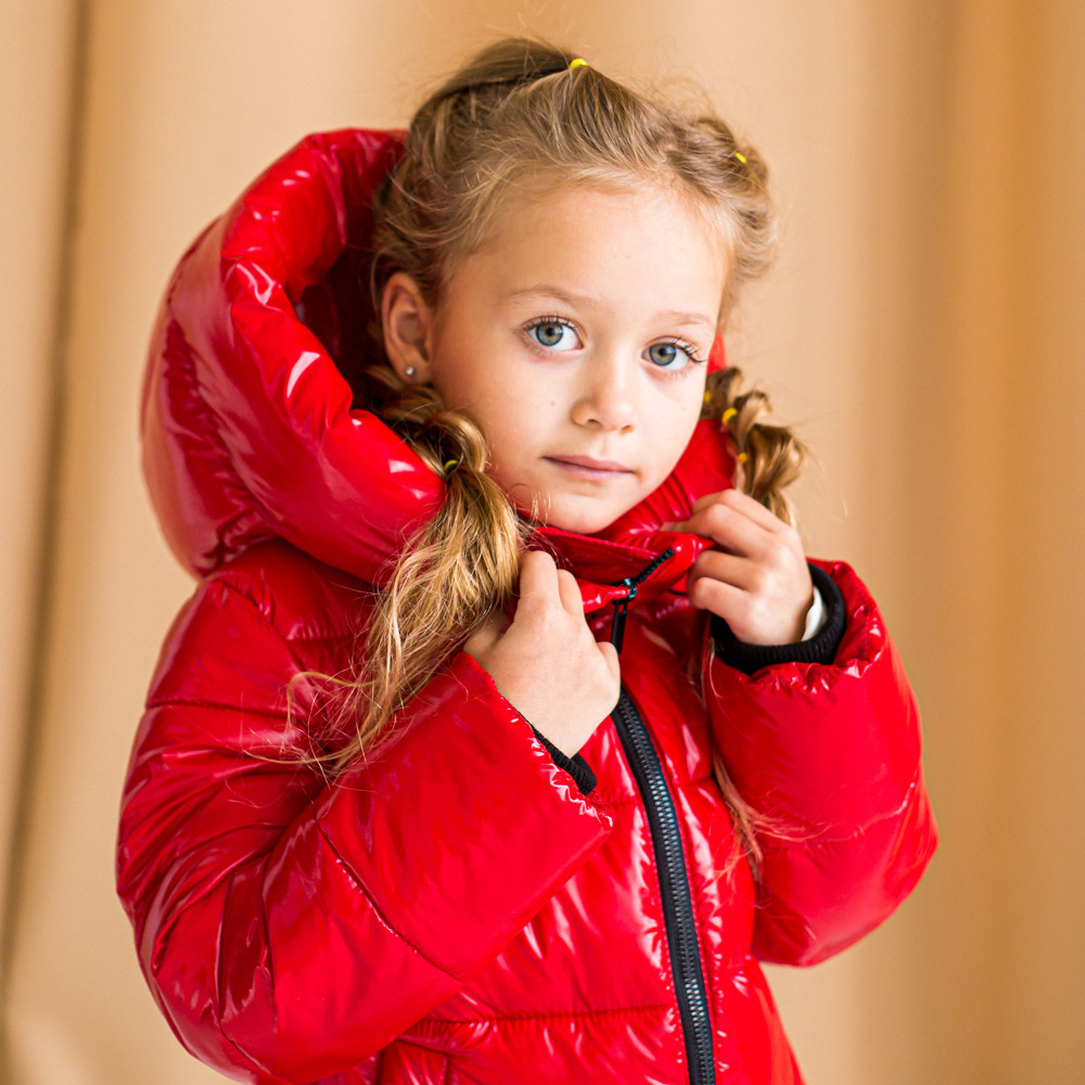 Дитяче, підліткове зимове пальто для дівчинки 110 см.