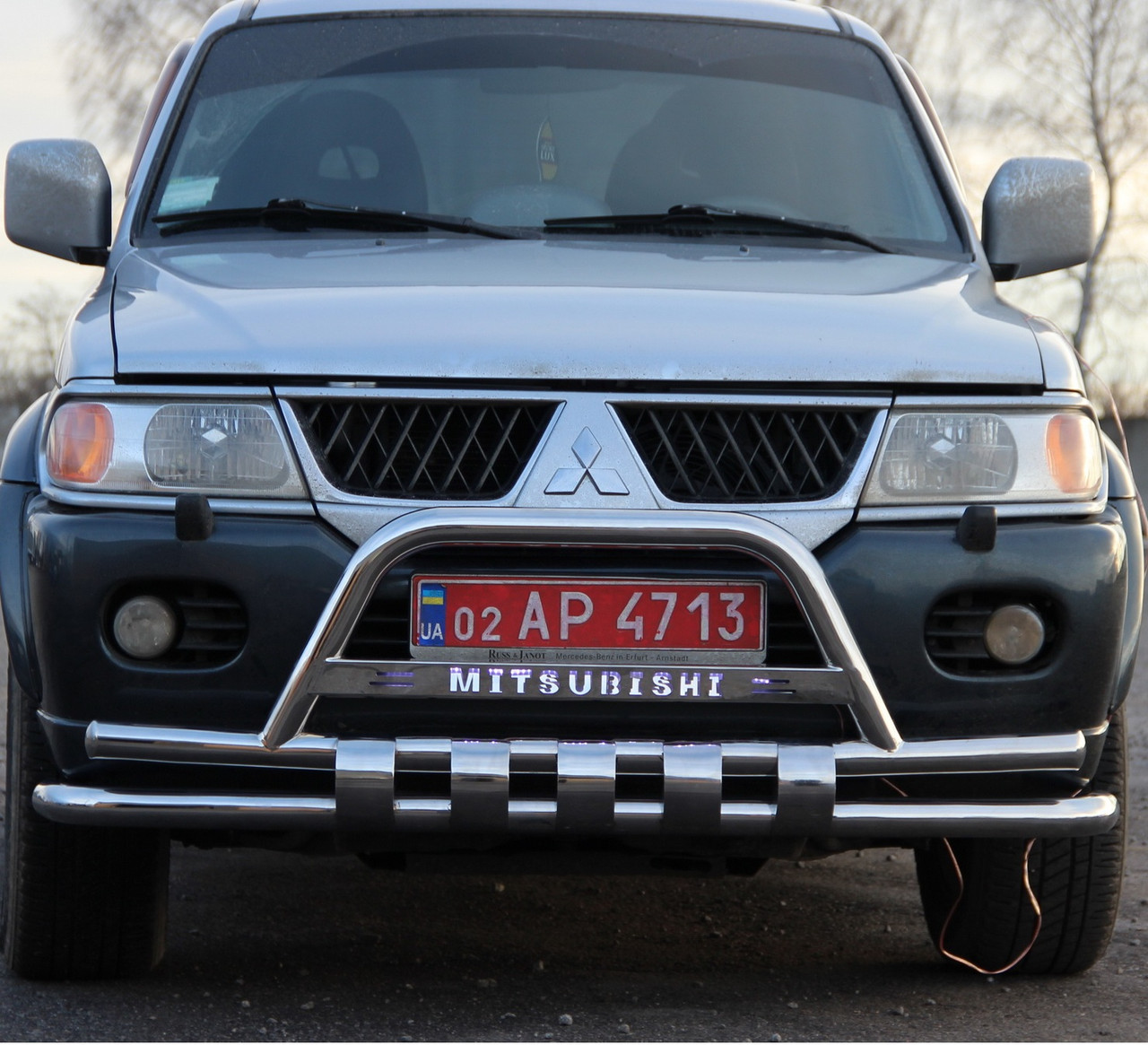 Кенгурник на Mitsubishi Pajero Sport (1998-2008) Мітсубісі Паджеро Спорт PRS