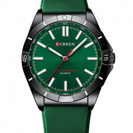 Чоловічий наручний годинник Curren West Green, фото 1