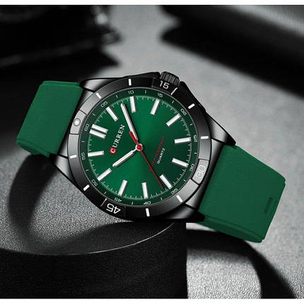 Чоловічий наручний годинник Curren West Green, фото 3