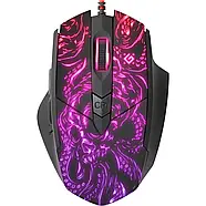 Мишка проводова ігрова Defender Titan GM-650L (52650) RGB з підсвіткою, фото 5