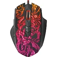 Мишка проводова ігрова Defender Titan GM-650L (52650) RGB з підсвіткою, фото 4