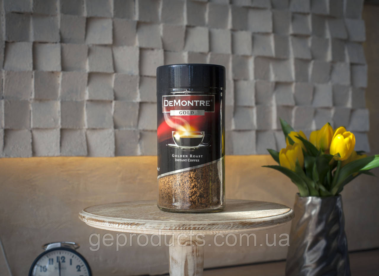 Кава ☕️ розчинна "DeMontre Gold" Демонтре Голд. 200 грн. Німеччина