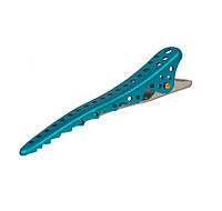 Зажим для волос Y.S.Park Professional Shark Clip, синий (YS-ClipSh Blue)