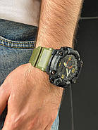 Годинник наручний чоловічий Skmei 1520AG захищений тактичний Black-Military Wristband, фото 7
