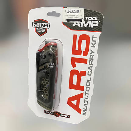 Мультиінструмент Real Avid Gun Tool Amp – AR15, 21 інструмент, мультитул для догляду за зброєю, фото 1
