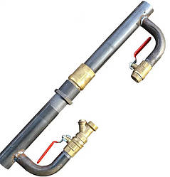 Байпас для опалення д.50 клапан (довгий)