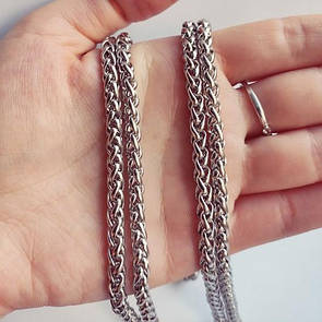 Ланцюжок різної довжини з нержавіючої медичної сталі "Колорит" діаметром 5 мм