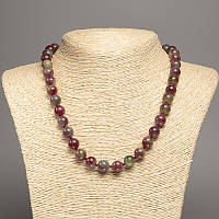 Намисто поліхромний турмалін (ім.) гладка кулька d-10мм+- L-50см +- купити біжутерію дешево оптом в інтернеті