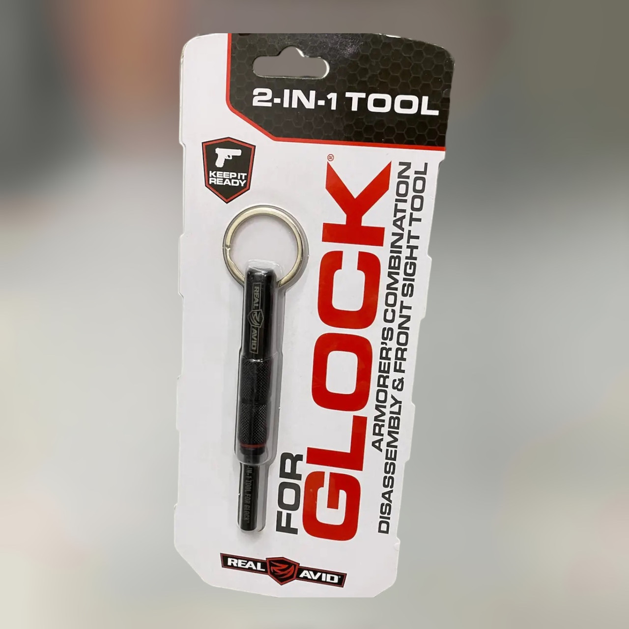 Мультиінструмент для догляду за пістолетами GLOCK Real Avid 2-in-1 Tool (AVGLOCK21), виколотка для GLOCK