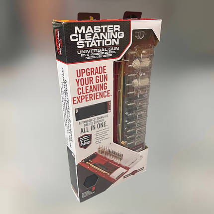 Набір для чищення Real Avid Master Cleaning Station Universal, комплект для догляду за зброєю (AVMCS-U), фото 1