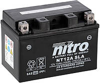 Аккумулятор NITRO NT12A-BS Open Battery, 10 Ah /175 A