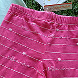 Комплект на дівчинку футболка і бриджі бавовна ovs італія Розмір 12-18 міс. 80 см, фото 4