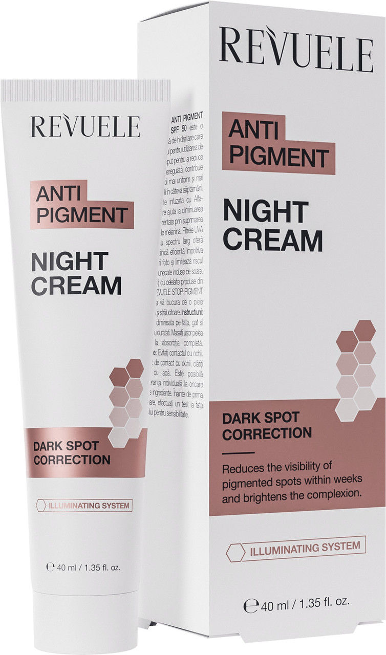 Нічний крем для обличчя проти пігментації Revuele Anti Pigment Night Cream 40 мл
