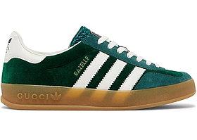 Кросівки Adidas x Gucci Gazelle Green Homme — 7078489STU03170