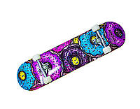 Скейтборд трюковий дерев'яний 835 з канадського клена з 9 шарів Transformers