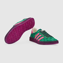 Кросівки Adidas x Gucci Gazelle Green Homme — 7078489STU03170, фото 5