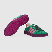 Кросівки Adidas x Gucci Gazelle Green Homme — 7078489STU03170, фото 2