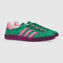 Кросівки Adidas x Gucci Gazelle Green Homme — 7078489STU03170, фото 3