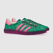 Кросівки Adidas x Gucci Gazelle Green Homme — 7078489STU03170, фото 2