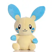 М'яка іграшка Покемон Майнун (Minun), 22 см (М'які іграшки покемони, найкращий вибір Pokemon!)