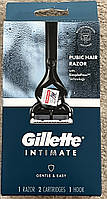 Бритва Gillete Intimate - Pubic Hair Razor - Gentle & Easy Оригинал из США