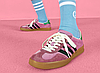 Кросівки Adidas x Gucci Gazelle Pink — 707864 9STU0 5960/HQ7084, фото 3