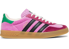 Кросівки Adidas x Gucci Gazelle Pink — 707864 9STU0 5960/HQ7084