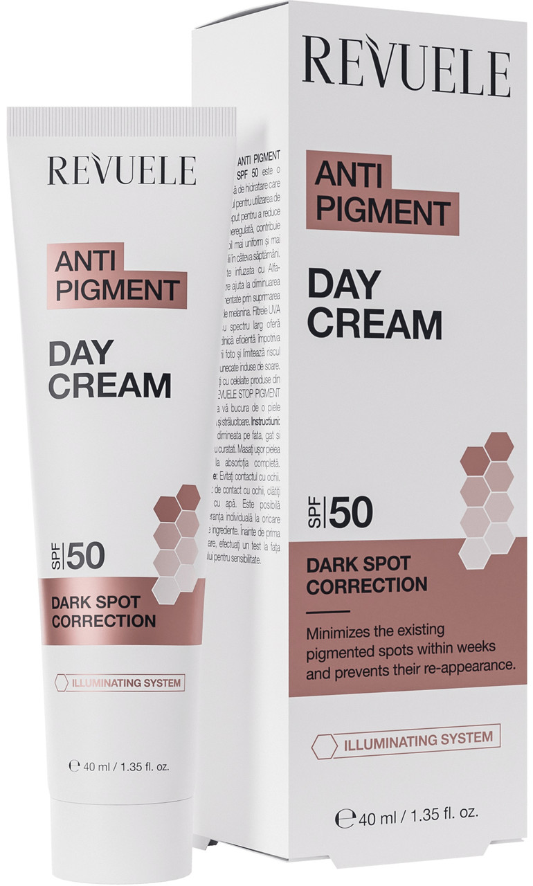 Денний крем проти пігментації з SPF 50 Revuele Anti Pigment Day Cream 40 мл