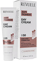 Дневной крем для лица против пигментации с SPF 50 Revuele Anti Pigment Day Cream 40 мл