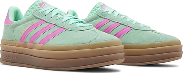 Кросівки Adidas Gazelle Platform Bold Pulse Mint Pink — H06125, фото 3