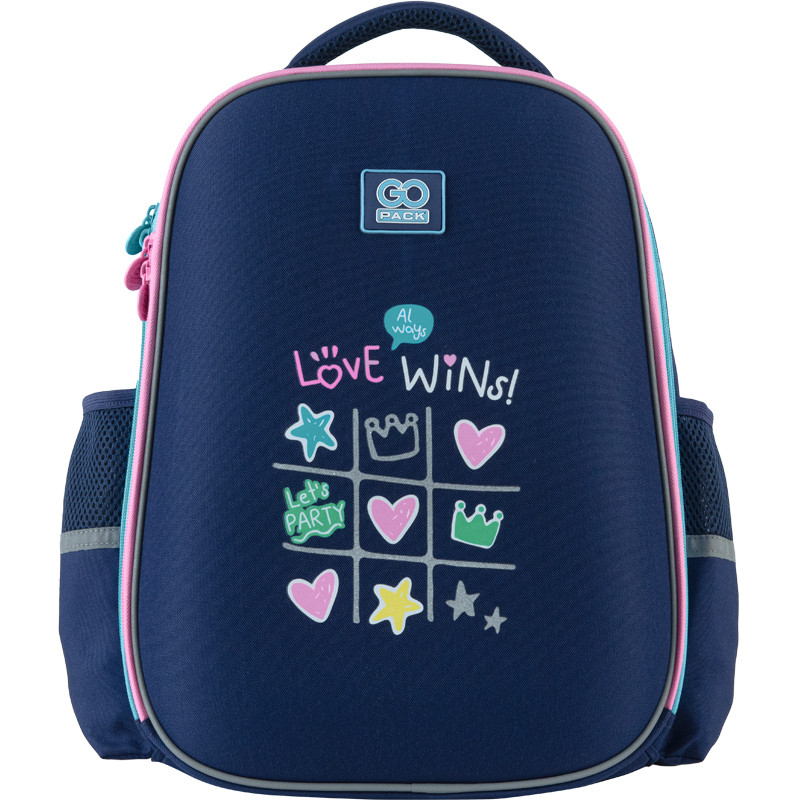 Рюкзак GoPack Education напівкаркасний Love wins! GO23-165M-2