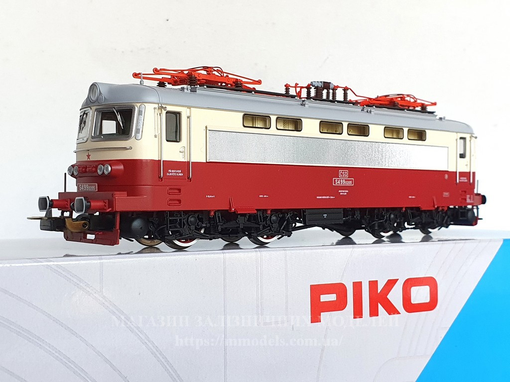 Модель электровоза серии BR S499.02 «Laminátka» CSD, VI эпоха, масштаба H0 1:87 PIKO 97400