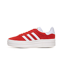 Кросівки Adidas Gazelle Platform Bold Red Cloud White — ID6990, фото 2
