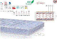 Матрац СУПЕР-ХІТ 190*80 Велам