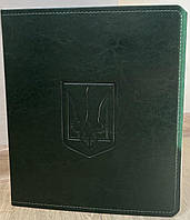 Папка "Україна" Колір зелений — Оптима 250х200