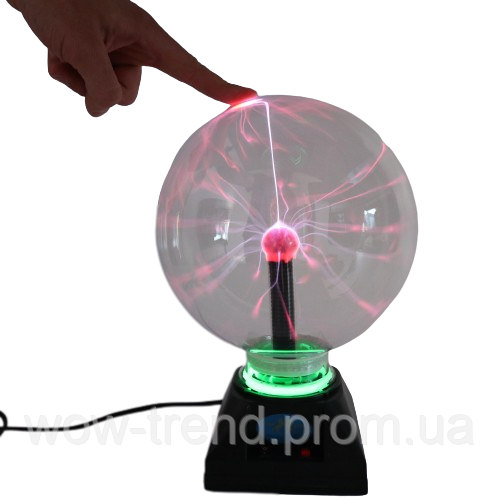 Плазменный шар с молниями Magic Flash Ball Tesla 20 см - фото 2 - id-p1892461705