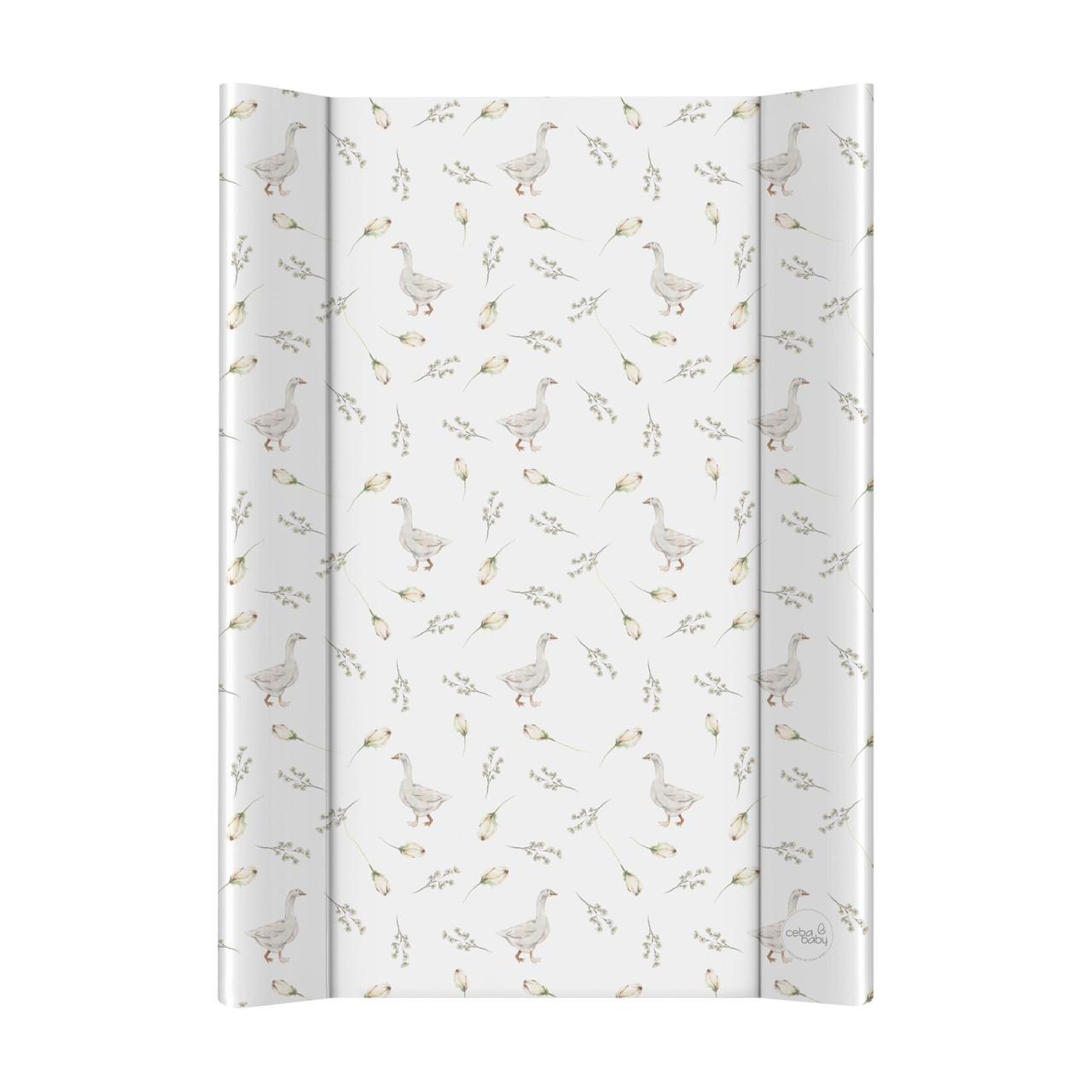 Сповивальна дошка Cebababy 50x70 Basic, Goose, білий, фото 1