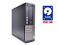ПК Dell OptiPlex 3020 SFF/Core i3 2 ядра 3.4GHz/4GB DDR3/500GB HDD/HD Graphics 4400/DVD-RW/Win 10Pro+WiFi-