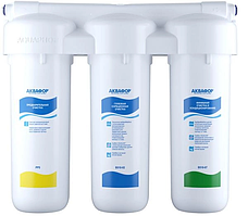 Фільтр проточний триступеневий Аквафор Тріо Хвиля + комплект картриджів