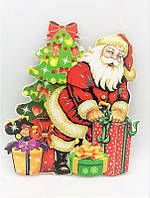 Новогодние наклейки "Santa Claus" наклейка микс (930-2, ST16, 28х24см, 1/960/12)