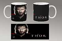 Чашка белая керамическая "ТОР" Thor ОСТ