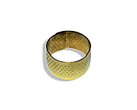 Наперсток металлический кольцо золотое Ø1.7см