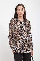 Блуза женская цвет тигровый 115R3411W