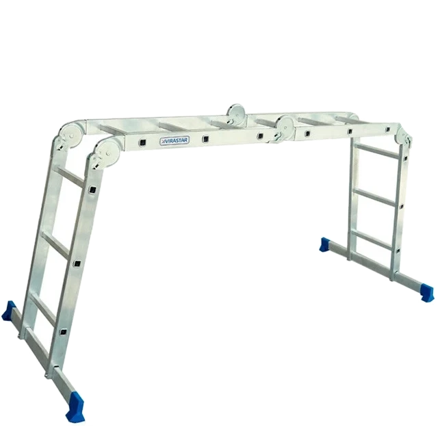 VIRASTAR TRANSFORMER Багатофункціональні шарнірні сходи-драбинки 4x3 сходинок