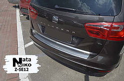 Накладка на бампер з загином Seat ALHAMBRA II з 2010 р. (NataNiko)