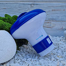 Поплавець-дозатор для басейну для маленьких таблеток хлору Kokido Classic K033BU (табл. 38 мм) синий