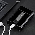 Запальничка usb з футляром герб України в подарунковій упаковці US-369U1, фото 2